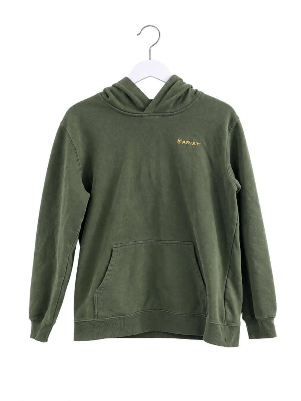 Ariat Green Hoodie with Front Pocket YOUTH SIZE XL